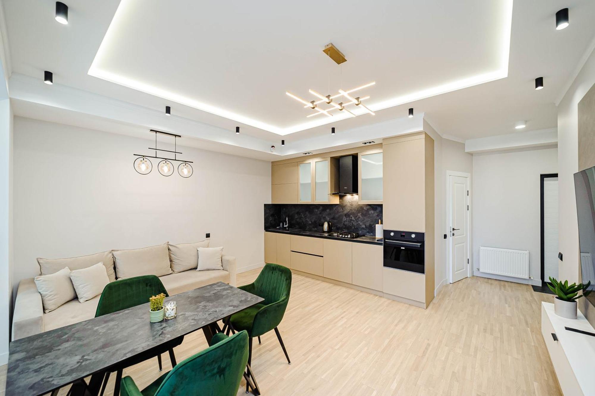 Luxury Oasis Flat Appartement Chişinǎu Buitenkant foto