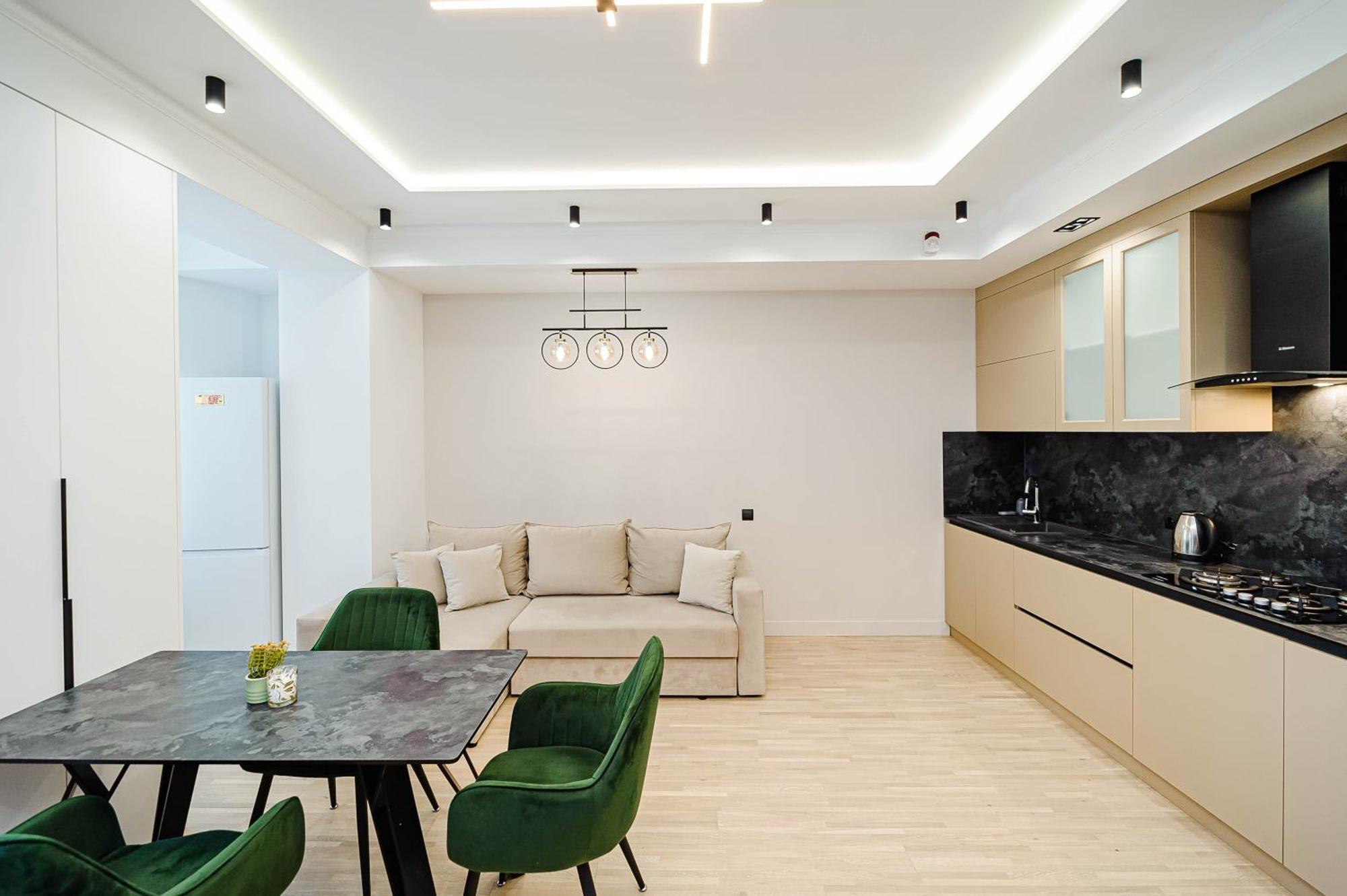 Luxury Oasis Flat Appartement Chişinǎu Buitenkant foto